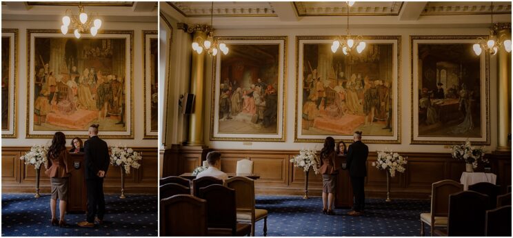Vintage, Harry Potter inspired Edinburgh elopement - wedding photographer Edinburgh