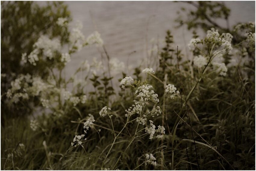 Misty micro-wedding at Dunsapie Loch in Edinburgh, Scotland