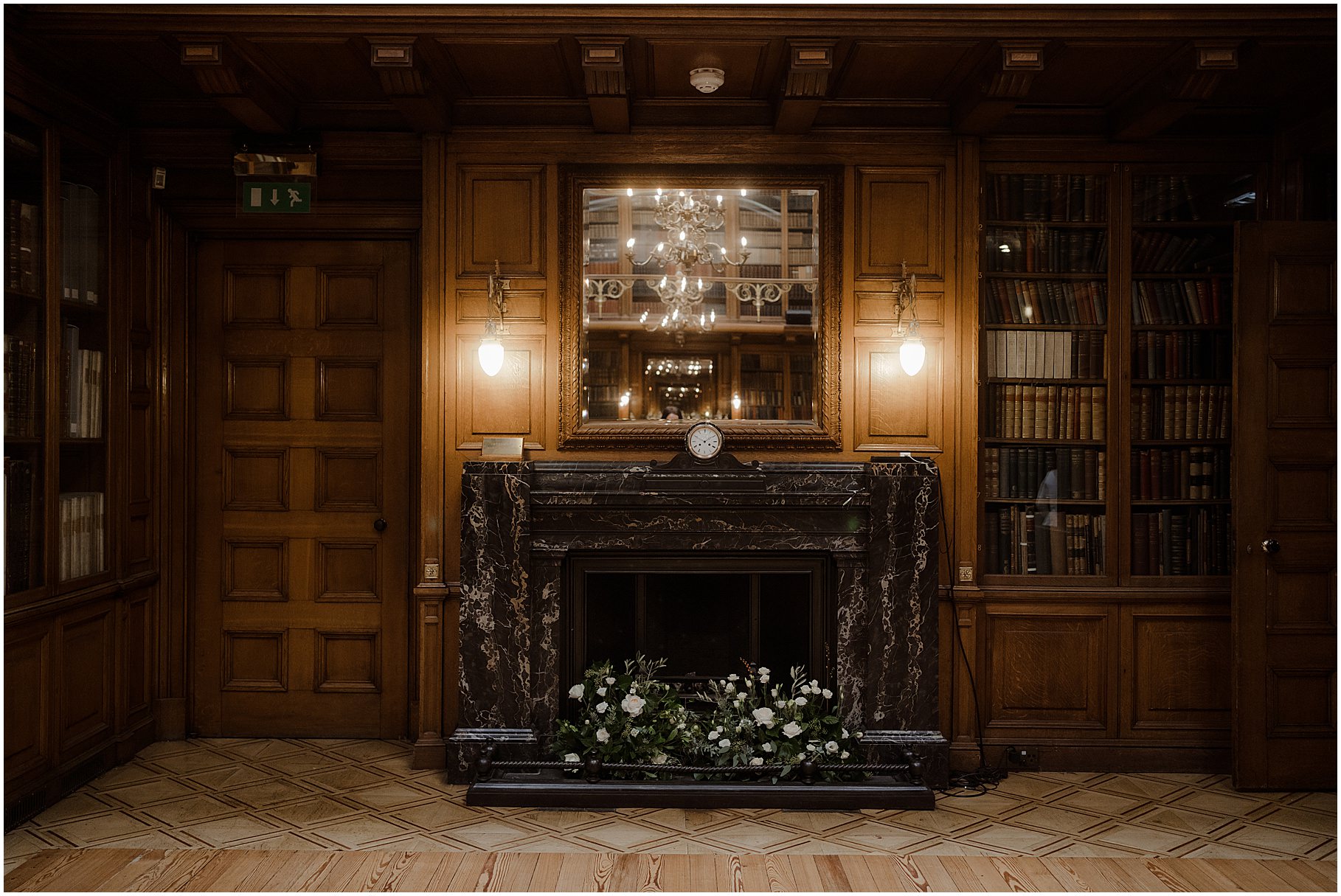 Library elopement in Edinburgh - New Library at Royal College of Physicians wedding photography