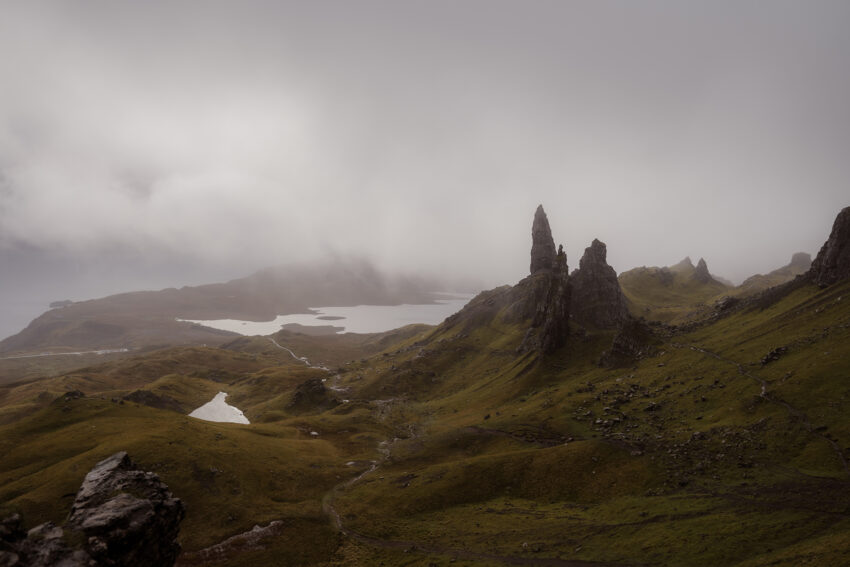 Elopement locations in Scotland - Old Man of Storr on Isle of Skye