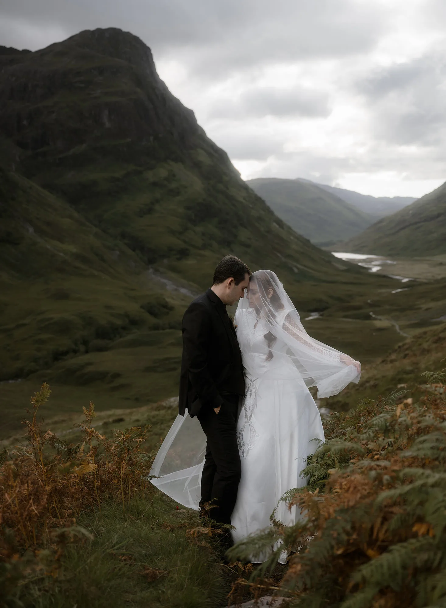 autumn glencoe wedding scotland