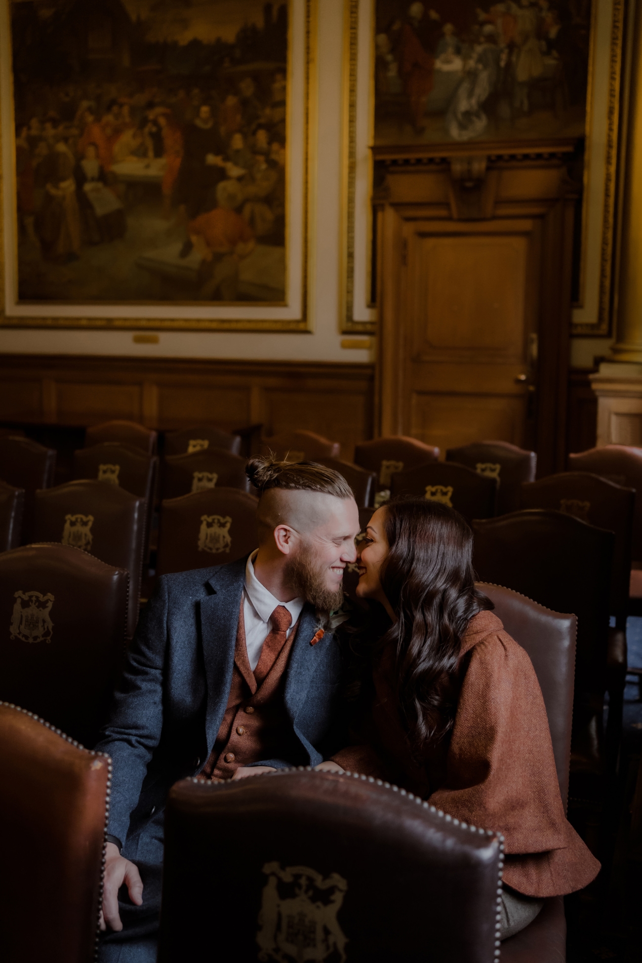 8 Best Edinburgh Wedding Venues 14 european room city chambers wedding 1