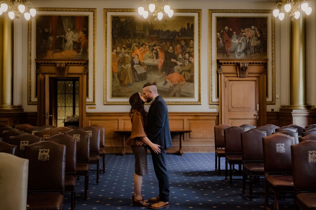 8 Best Edinburgh Wedding Venues 13 european room city chambers wedding 2