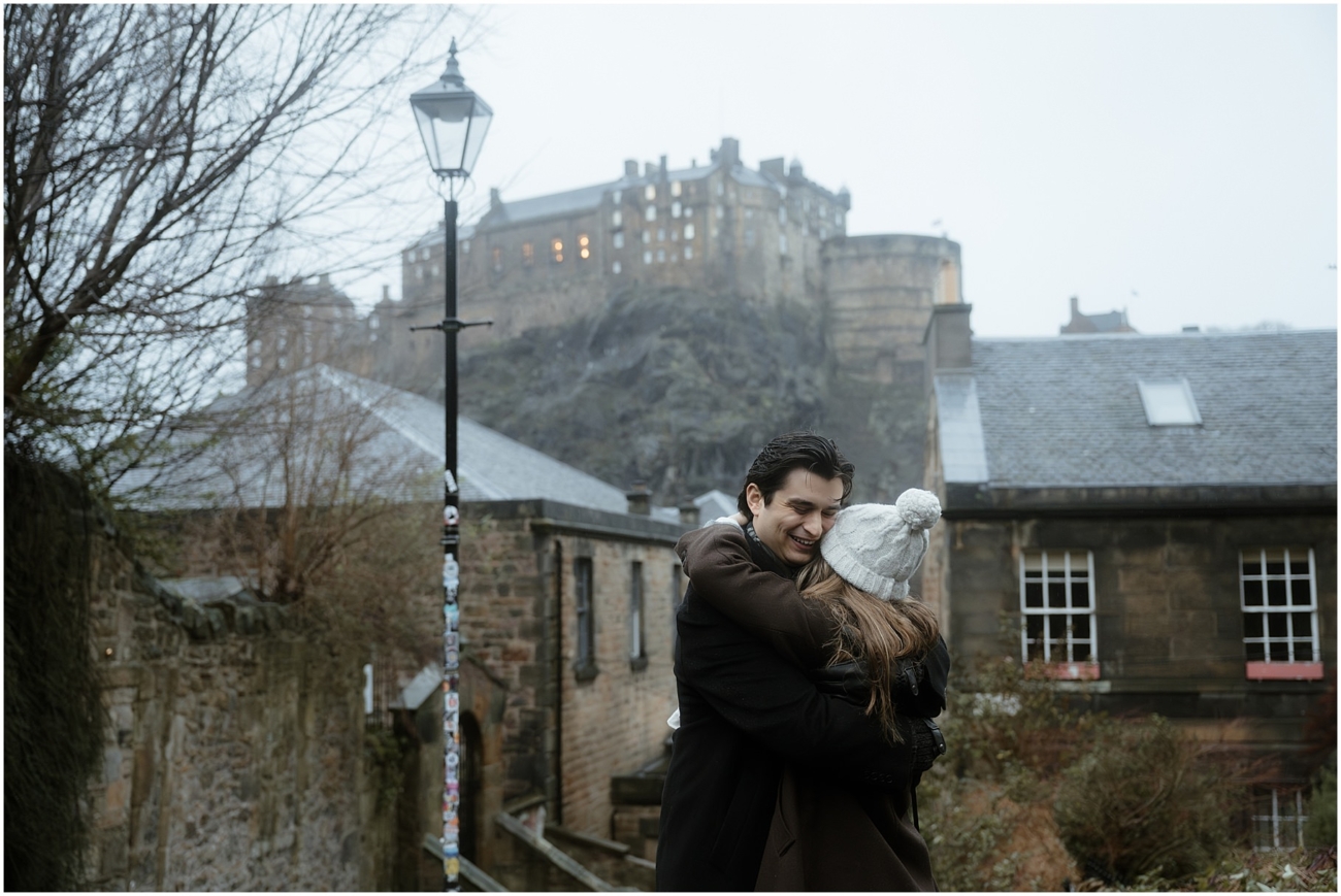 winter edinburgh castle proposal 5