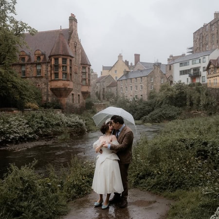 dean village wedding photos edinburgh 1